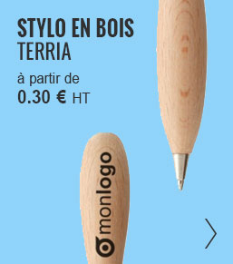 Stylo en bois 'Terria' - objetrama