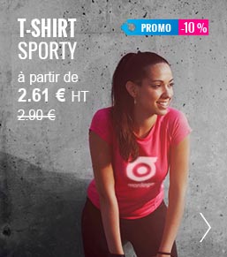 T-shirt 'Sporty' - Objetrama