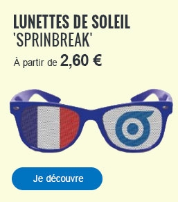 LUNETTES PERSONNALISABLES 'SPRINGBREAK' - OBJETRAMA