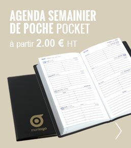 AGENDA SEMAINIER DE POCHE 'POCKET'