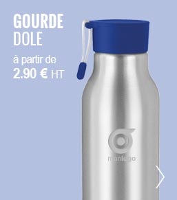 GOURDE PUBLICITAIRE EN ALUMINIUM DOLE