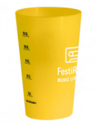 GOBELET PERSONNALISÉ RÉUTILISABLE 'CUP' 30 CL