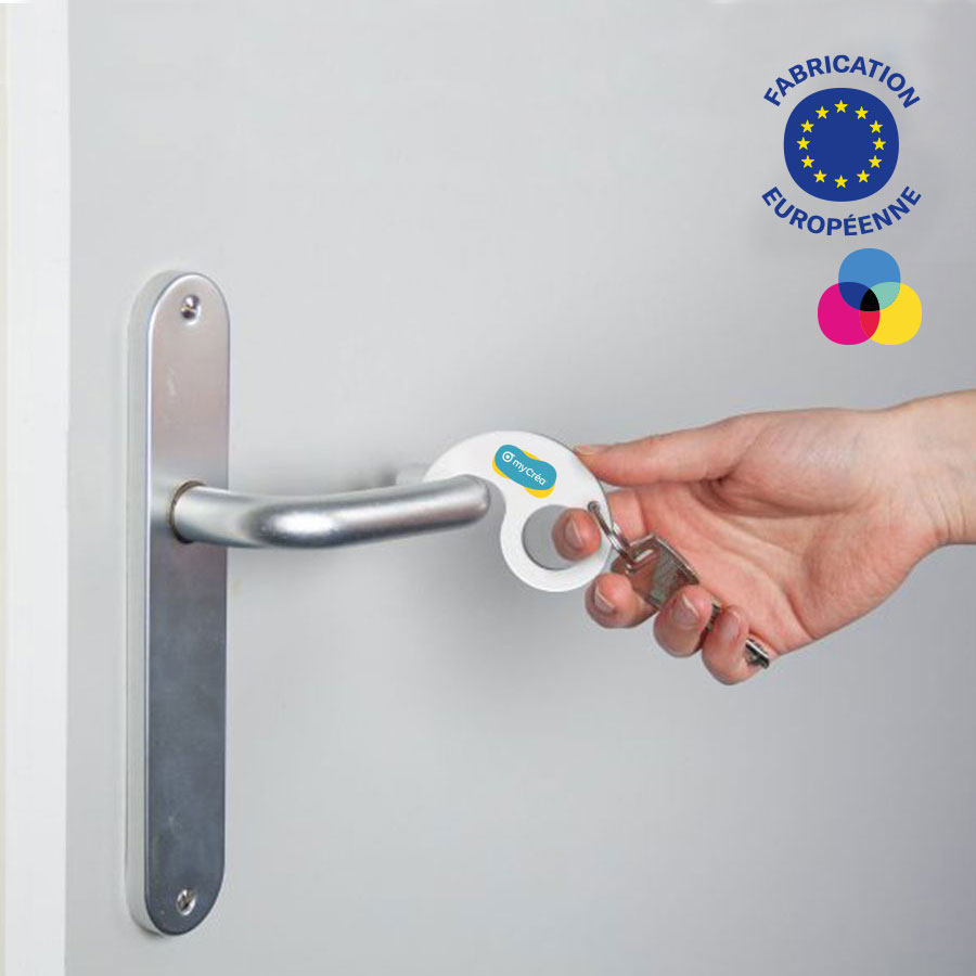 PORTE-CLÉS POIGNÉE PERSONNALISABLE 'SENZA'