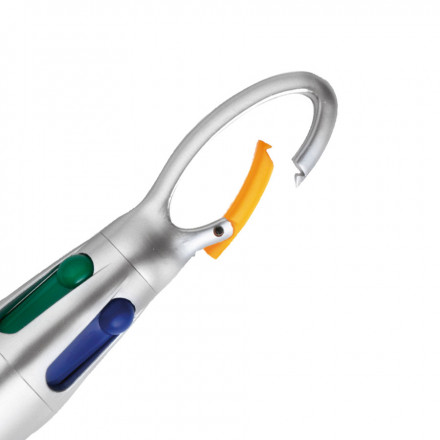 STYLO 4 COULEURS PUBLICITAIRE 'CROCHET'