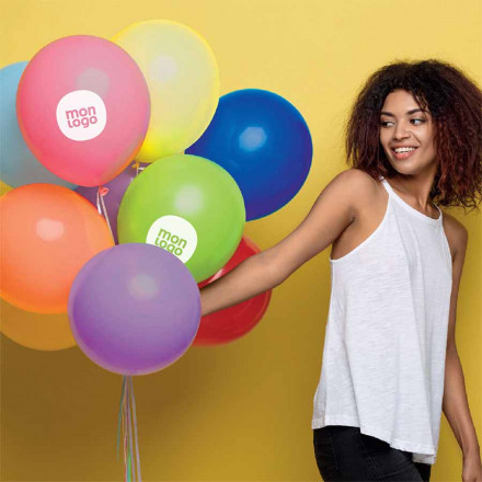 LOT DE 100 BALLONS DE BAUDRUCHE ø30 CM 'LUFT'