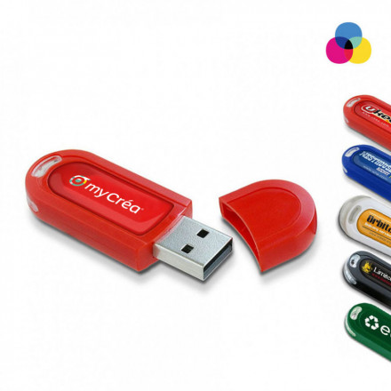 CLÉ USB ÉCOLOGIQUE PERSONNALISÉE 'ECO2'