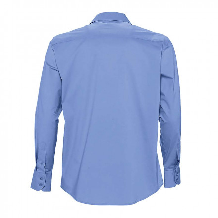 CHEMISE PERSONNALISÉE HOMME MANCHES LONGUES 'BRIGHTON' 140 GR/M²