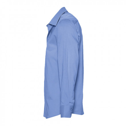 CHEMISE PERSONNALISÉE HOMME MANCHES LONGUES 'BRIGHTON' 140 GR/M²