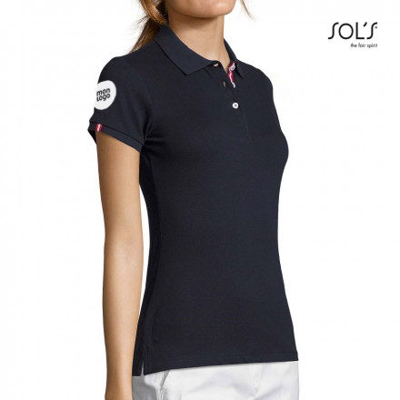 POLO PUBLICITAIRE FEMME 'PATRIOT' 200 GR/M²