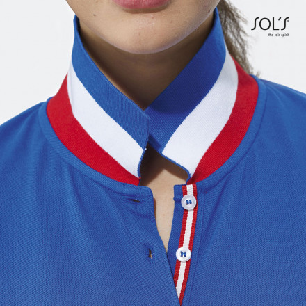 POLO PUBLICITAIRE FEMME 'PATRIOT' 200 GR/M²