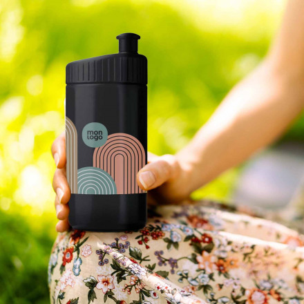 GOURDE DE SPORT PUBLICITAIRE 'TRAIL' 500ML OPAQUE COLORE