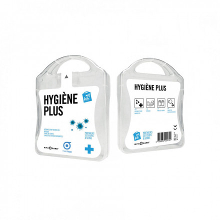KIT DE PROTECTION PERSONNALISATION QUADRICHROMIE INCLUSE ' MY KIT HYGIENE PLUS'