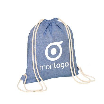 SAC A DOS PERSONNALISABLE EN COTON RECYCLE 'IPORA'