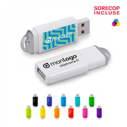 CLÉ USB PUBLICITAIRE 'SLIDER'