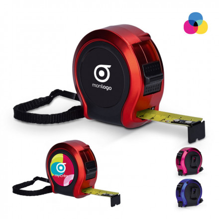 MÈTRE RUBAN PERSONNALISÉ COLORÉ 3M 'MANON'