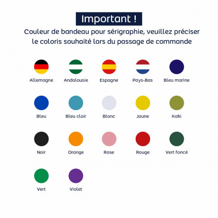 CHAPEAU PERSONNALISÉ 'BRAZ' QUADRICHROMIE