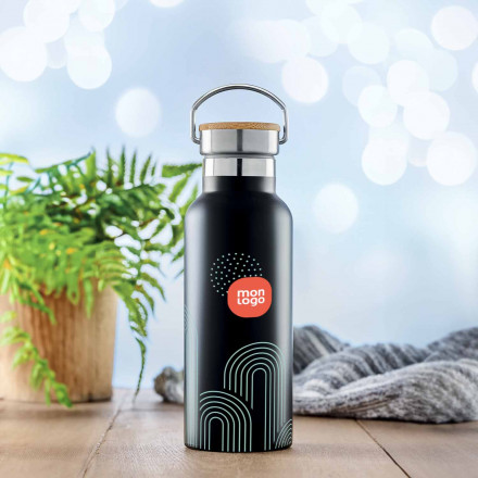 BOUTEILLE ISOTHERME PERSONNALISABLE 'HOLLY'