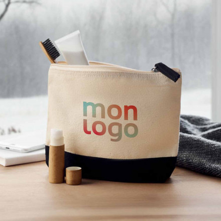 TROUSSE EN COTON PUBLICITAIRE BICOLORE 'MELY'