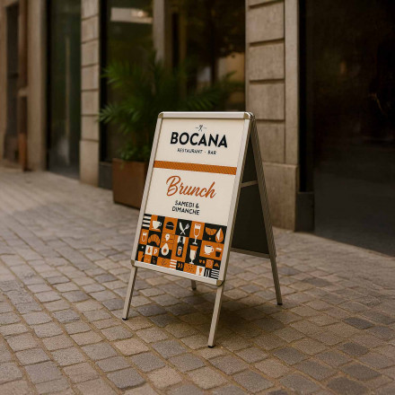 PORTE AFFICHE 'SEOMY'