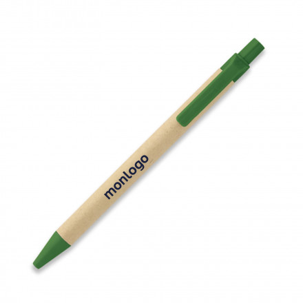STYLO PERSONNALISABLE EN CARTON 'AMOSIS'
