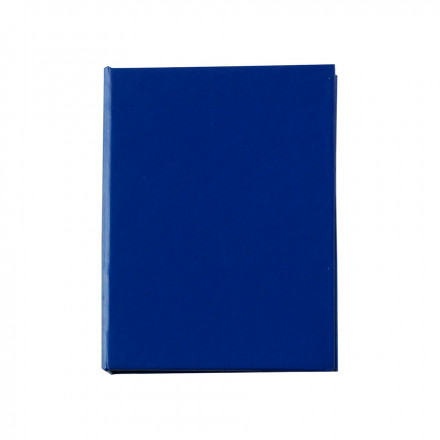 MINI BLOC DE MÉMOS ET MARQUE-PAGES PUBLICITAIRE 'VISIONMAX' - bleu