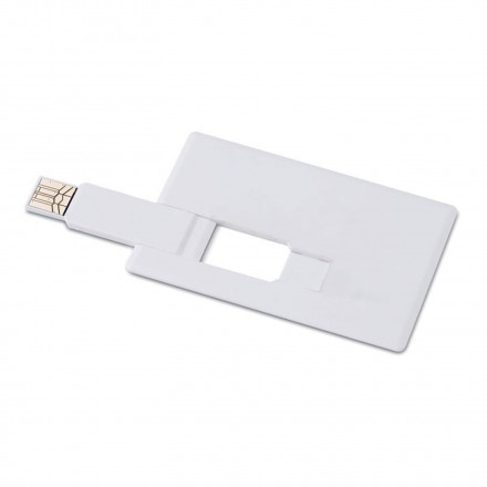 CLE USB PUBLICITAIRE 'CREDITO' QUADRI 4 SEMAINES - blanc