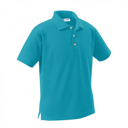 POLO PUBLICITAIRE ENFANT 'SUMMER KIDS' 170 GR/M² - bleu atoll