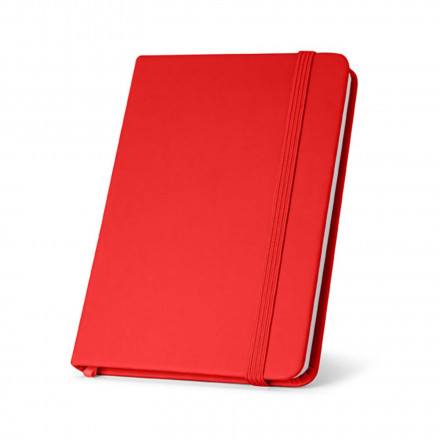 CARNET PERSONNALISABLE A6 NON LIGNÉ 'OLIVIER' - rouge
