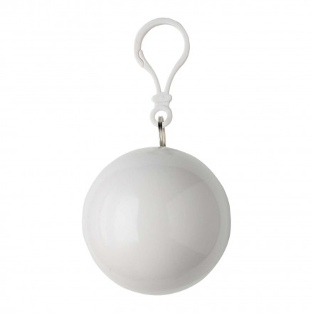 PONCHO BALLE ADULTE PUBLICITAIRE 'GALWAY' - blanc