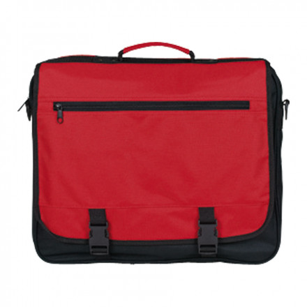 PORTE-DOCUMENTS PUBLICITAIRE 'OAKVILLE' - rouge