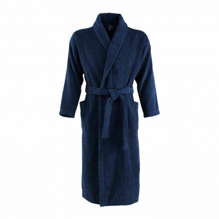 PEIGNOIR MIXTE PUBLICITAIRE 'PALACE' - marine