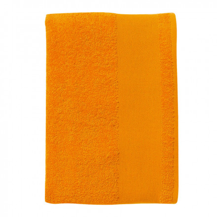 DRAP DE BAIN PUBLICITAIRE 100X150 CM 'ISLAND' COULEUR - orange