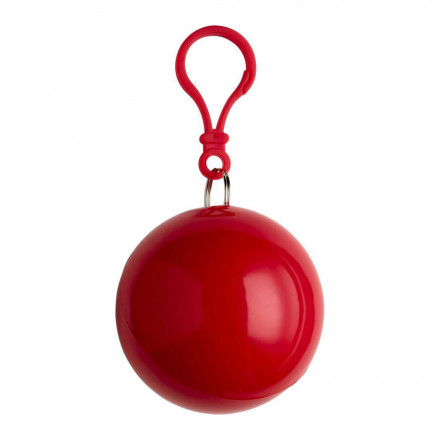 PONCHO BALLE ADULTE PUBLICITAIRE 'GALWAY' - rouge