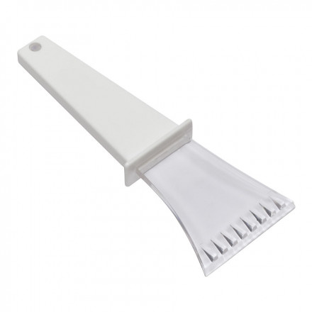 GRATTOIR PUBLICITAIRE POUR PARE BRISE 'AVORIAZ' - blanc