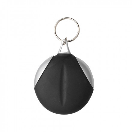 PORTE-CLES PERSONNALISÉ LINGETTE 'CLEANER' - noir