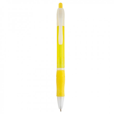 STYLO PERSONNALISÉ 'ALASSIO' CORPS COLORÉ - jaune
