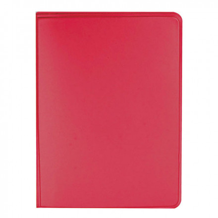 PORTE CARTES DOUBLE 'AUGUSTO' - rouge