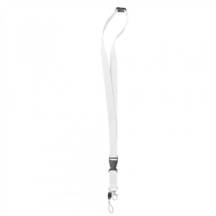 TOUR DE COU AVEC CLIPS 'FORTUNA' - blanc