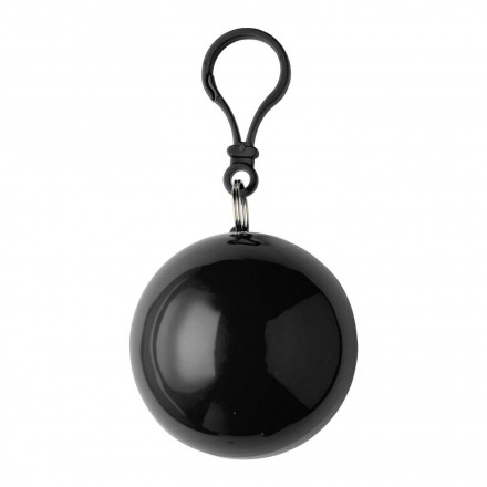 PONCHO BALLE ADULTE PUBLICITAIRE 'GALWAY' - noir