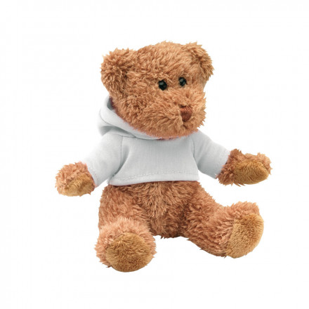 PELUCHE PERSONNALISABLE OURSON 'TEDDY' - blanc