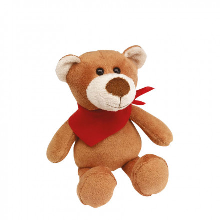 PELUCHE PERSONNALISÉE AVEC BANDANA 'LORI' - ours
