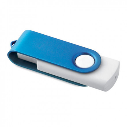 CLE USB PUBLICITAIRE 'ROTOFLASH' - bleu