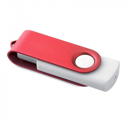 CLE USB PUBLICITAIRE 'ROTOFLASH' - rouge