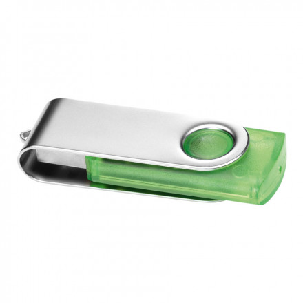 CLE USB PUBLICITAIRE 'TRANSTECH' - vert
