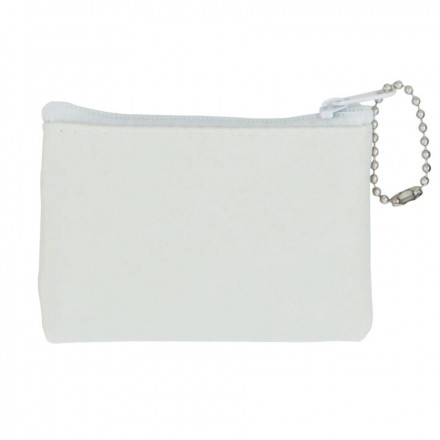 PORTE-MONNAIE/PORTE-CLÉS 'HANDY' - blanc