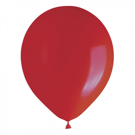 LOT DE 100 BALLONS DE BAUDRUCHE ø30 CM 'LUFT' - rouge