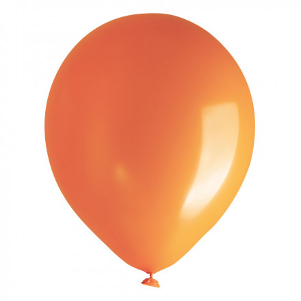 LOT DE 100 BALLONS DE BAUDRUCHE ø30 CM 'LUFT' - orange