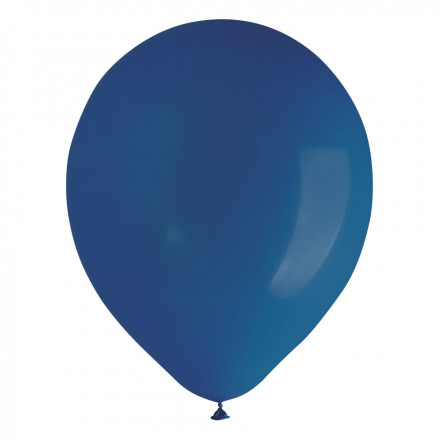 LOT DE 100 BALLONS DE BAUDRUCHE ø30 CM 'LUFT' - bleu foncé