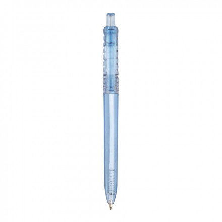 STYLO EN PLASTIQUE RECYCLE 'VERCORS' - bleu transparent