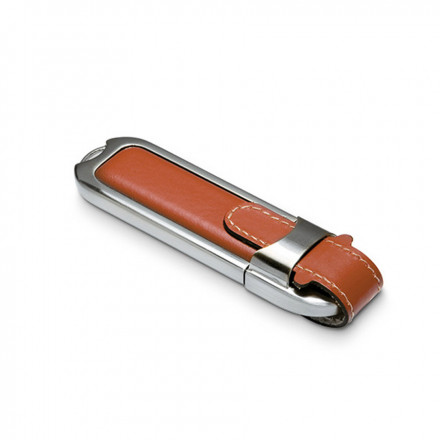 CLE USB 'PREMIUM' - marron